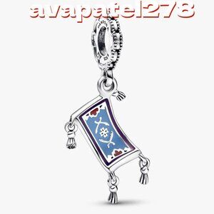 Pandora Disney Aladdin Magic Carpet Dangle Charm